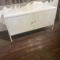 楽天市場】IKEAイケアPSキャビネットホワイト119x63cm902.514.52