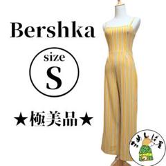 Bershka ベルシュカ【S】オールインワン ストライプ柄 細見え 着回し◎
