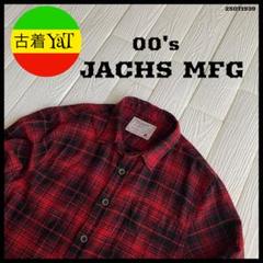 00s JACHS MFGチェックネルシャツUS古着アメカジヴィンテージ好配色