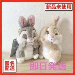 ★新品未使用タグ付き★ ミスバニー&とんすけ　ぬいぐるみキーホルダー