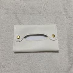 ティッシュカバー アイボリー