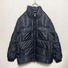 OLD GAP y2k 90s ダウンジャケット 黒 ブラック 肉厚 ショート丈