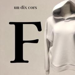 【美品】アンディコール ドルマンスリーブ パーカー Fサイズ アイボリー あ