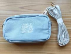 アクアスキュータム　aquascutum ライトブルー ショルダーバッグ
