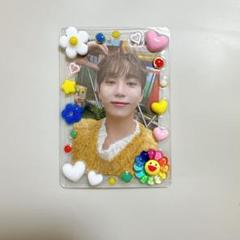 トレカ　トレカケース　トレカデコ　デコ　EXO ギョンス NCT チソン キーチェーントレカケース レジン トレカケース デコ オーダー