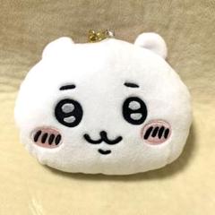 ちいかわ 顔型ぬいぐるみ定期 小物入れ リール付きフェイスパスケース