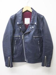 undercover ネイビー レザーライダースジャケット　送料込　約20年位前 楽天市場】アンダーカバー ライダース（素材（生地・毛糸）本革