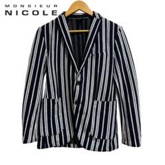 D06214 新品 monsieur NICOLE カーディガン【サイズ：48】 カーディガン｜ニコル公式通販サイト｜NICOLE ONLINE SHOP