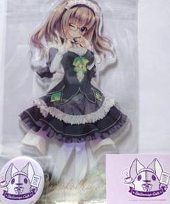 9-nine- コラボカフェ 九條都 BIGアクリルスタンド メイドver.
