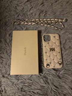 Daniel キルティング iPhon13ケース ベージュ