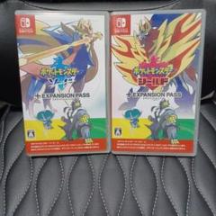 本日値下げ　ポケモン　「シールド+EXPANSION PASS」　「アルセウス」 ポケットモンスター ソード・シールド + EXPANSION PASS - メルカリ