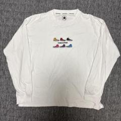 CONVERSE スニーカー プリント 長袖Tシャツのサムネイル