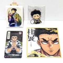 鬼滅の刃　柱展　ミニクリア色紙　悲鳴嶼行冥　岩柱 グッズ情報【キービジュアル】｜アニメ「鬼滅の刃」 柱展