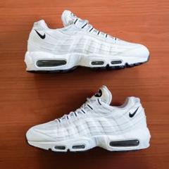 エア マックス 95 NIKE AIR MAX white/black-blk 609048-109