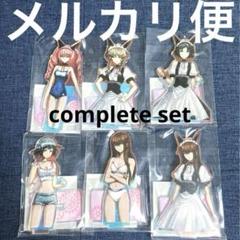 希少　シュタインズゲート　オーロラアクリルフィギュア　コンプ　紅莉栖　まゆり