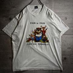 90s tシャツ USA製 アニマル　good design シングルステッチ