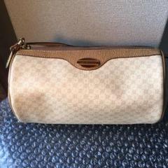 paolo gucci ハンドバッグ ハラコ ゼブラGロゴ