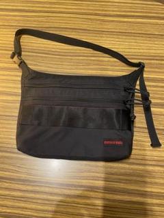 【美品】BRIEFING　メッセンジャーバッグ　ショルダーバッグ　黒　ブラック ブリーフィング(BRIEFING) バッグ ショルダーバッグ | 通販