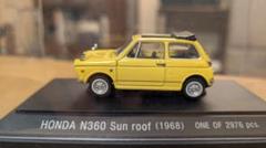 EBBRO　HONDA N360 サンルーフ ミニカー 1968年　　1/43 EBBRO HONDA N360 サンルーフ ミニカー 1968年 1/43 - メルカリ