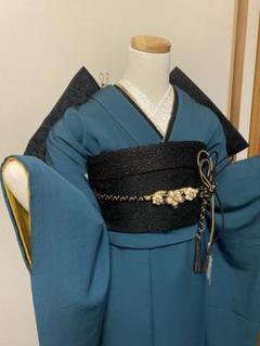 美品　紗綾形地紋　珍品　色無地　逸品　フルセット　振袖　振り袖 美品 紗綾形地紋 珍品 色無地 逸品 フルセット 振袖 振り袖
