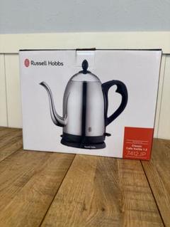 キッチン家電 Russell Hobbs Classic Cafe Kettle 1.0 Amazon.com: Russell Hobbs Electric Cafe Kettle 1.0L 7410JP