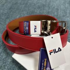 新品　FILA スマートロックベルト レッドのサムネイル