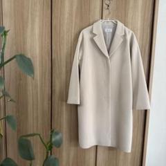 美品✨ バーニーズニューヨーク 女優襟 チェスター ベルト グレージュ 40 美品✨ バーニーズニューヨーク 女優襟 チェスター ベルト