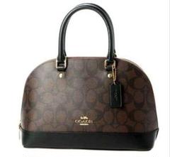 【美品】コーチ ミニ シエラ 2way ショルダーバッグ 本革 PVC COACH】コーチ パイソン レザー マイクロ ミニ シエラ