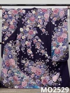 振袖 豪華 銀通し 金彩 紋意匠 牡丹 身丈162cm