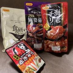 陽*子様 日本食研　海老チリソース 麻婆茄子ソース　カレー　イチビキの赤からのサムネイル