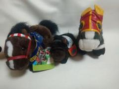 専用出品です、競馬ぬいぐるみセット サラブレッドコレクション 馬服コスチュームぬいぐるみ(イク