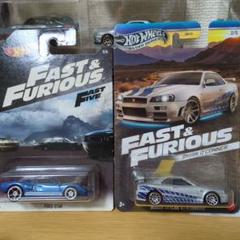 ホットウィールFast & Furious 2台