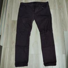 DIESEL BLACK GOLD パープル スリムフィット デニムパンツ