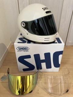 SHOEI グラムスターLサイズシールド3種付属品全てありオフホワイト