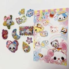 平成レトロ 動物 キャラクターシール うさぎ まじかるみゅーちゃん 平成女児