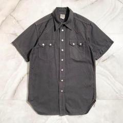 A16286 ザリアルマッコイズ LOT.301S 半袖ウエスタンシャツ 黒14
