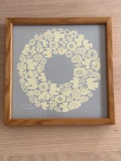 BIRDS' WORDS｜SILK SCREEN 20 [WREATH] 額装タイプ - BIRDS