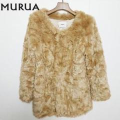 MURUA ムルーア フェイクファーコート