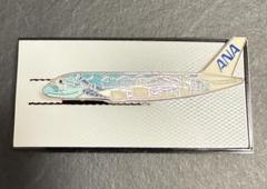 ANA 飛行機デザイン ネクタイピン ANA(全日本空輸) - ネクタイピン ANA B747 レア 飛行機グッズ
