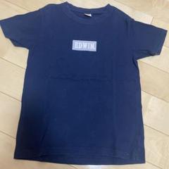 EDWIN ネイビー Tシャツ 140