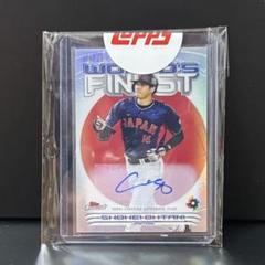 2023 Topps FINEST WBC 日本代表 大谷翔平 直筆サインカード