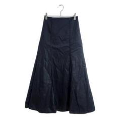 Mila Owen フレアロングスカート 黒 S きれいめ おしゃれ 上品
