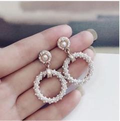 ピアス リング ドット 全1色