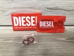 2025年最新】DIESEL カラー：レッド系 キーホルダー・キーリング