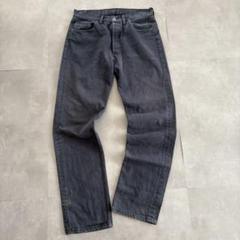 リーバイス イギリス製 90s グランジデニムパンツ ジーンズ 灰色 W31相当