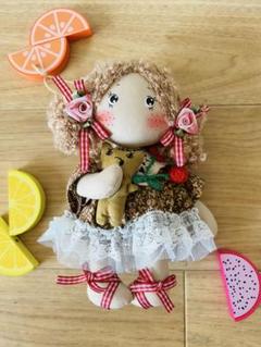 みえりん♥さん専用　2点　ドールチャーム　ハンドメイド　カントリードール みえりん♥さん専用 9点 ドールチャーム ハンドメイド