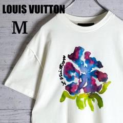 ルイヴィトン インサイドアウト フラワーペイント TシャツM相当