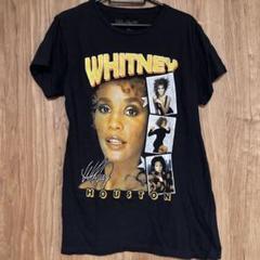 海外古着 Whitney Houston Tシャツ 3X ブラック