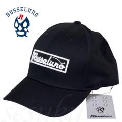 【M/L】ラッセルノ ゴルフ GOLF LUCHA 刺繍 CAP キャップ 帽子 J.LINDEBERG - 3D刺繍CAP | キャップ | ブラック | ユニセックス
