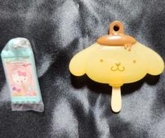 ポムポムプリン びっくらたまご メルティーボンボン サンリオ とろりんアイス